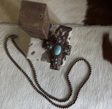 Copper tone beaded ball chain - beaded,