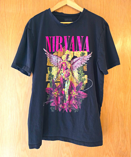Nirvana graphic shirt - nirvana, t
