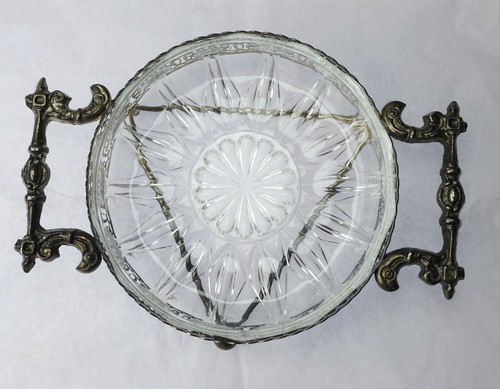 Silver plated candy dish - silver, with
