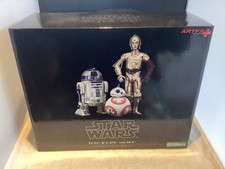 KOTOBUKIYA ARTFX  STAR WARS  R2-D2  & C-3PO WITH BB-8  BNIB  SEALED  1/10 SCALE