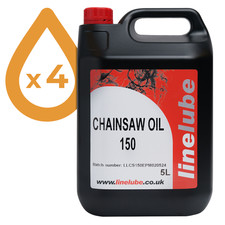 4x 5L Chainsaw Oil 5 Litres