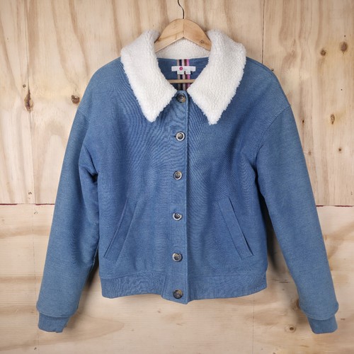 Boden jacket blue - 12, sherpa
