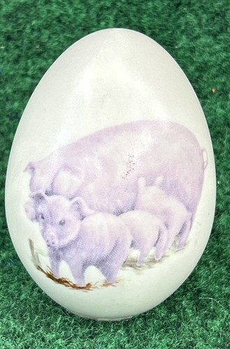 Eggzakly porcelain egg animal - eggzakly,