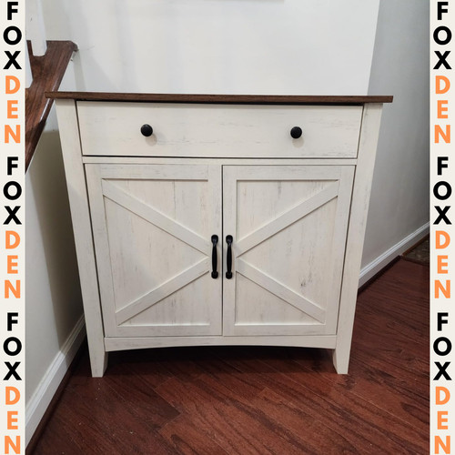 Wooden rustic sideboard - rustic,
