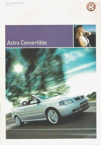 Vauxhall astra convertible - astra, mk4
