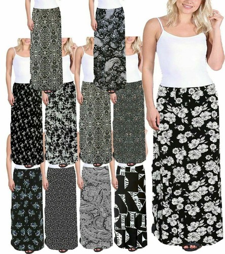 Womens floral maxi skirt - womens,