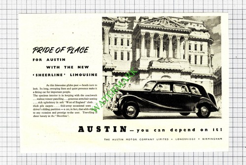 Austin sheerline limousine car - sheerline,