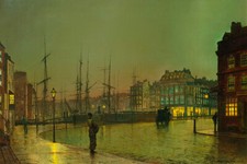 JOHN ATKINSON GRIMSHAW CANVAS