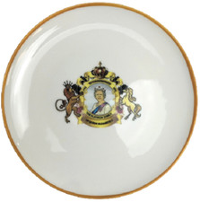 Limited Edition Platinum Jubbly Bone China Plate Jubilee