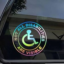 Not All Disabilities Are