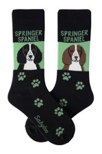 Springer Spaniel Crew Socks