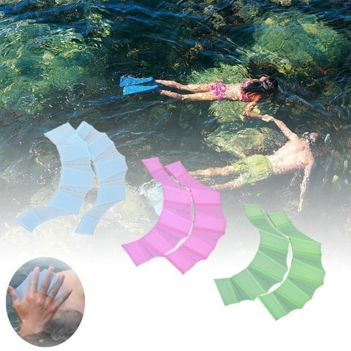 Webbed swim gloves finger - swim,