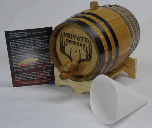 Engraved liter charred - engraved,