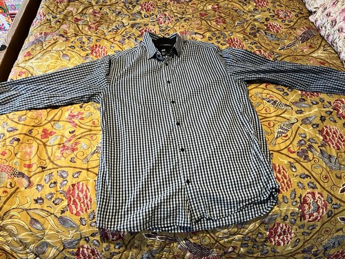 Men casual check shirt - casual,