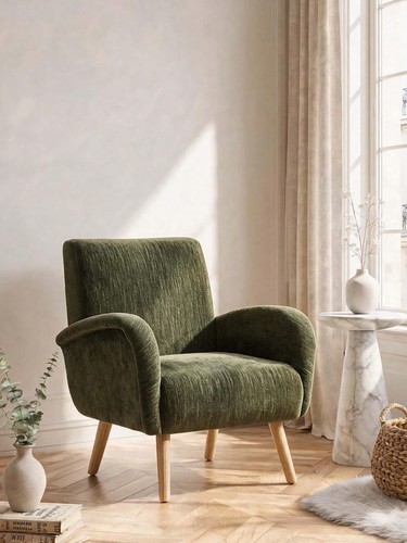 Chenille armchair accent chair - armchair,
