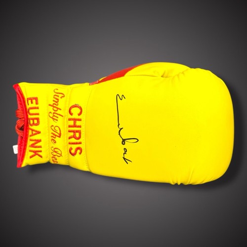 Chris eubank hand signed - hand,