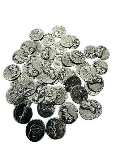 Silver roman emperor - roman,