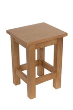 Side Plant Table | Solid Oak