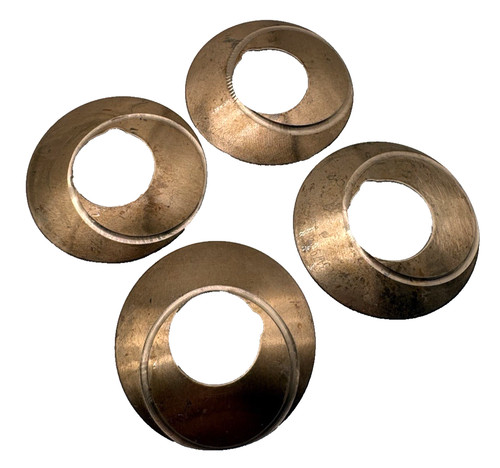 Concave thrust washer fits