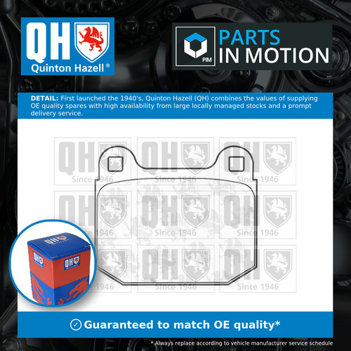 Brake pads set fits - pads,