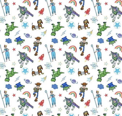 Toy story window valance - story,