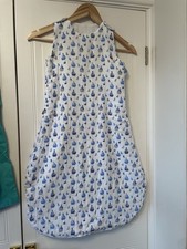 Lily And Dan 100% cotton muslin boats Baby Sleep Bag Size 3-20 Months ex cond