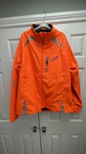 Altura Men's Nightvision Waterproof Cycling Jacket Hi Viz Orange used 
