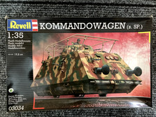 Revell 1:35 Kommandowagen (s. SP.) model kit, STARTED, NO RAIL DISPLAY BASE