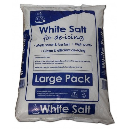 White icing salt 25kg - white,
