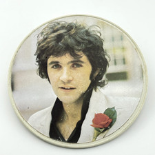 Vintage David Essex Badge by Anabas Ltd 1973 Large Original 80mm 3.2" Rock Pop