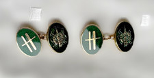 Harrods Enamel Cufflinks