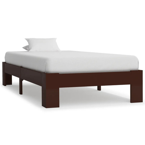 Walplus bed frame - frame, dark