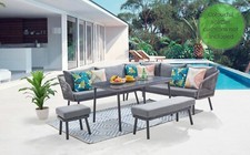 Garden Outdoor L-Shaped Corner