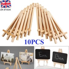 10x Mini Wooden Easel Table