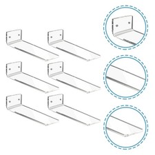 6 Pcs Sneaker Shelves Floating