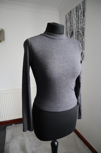 Primark grey ribbed - , knit