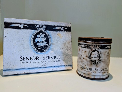 Vintage senior service round - senior,