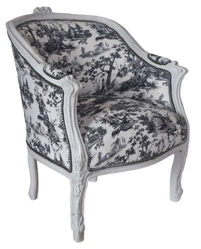 French armchair antique chair - antique,