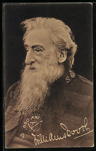 Postcard william booth in - booth,