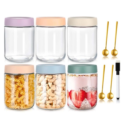 Overnight oats containers - overnight,