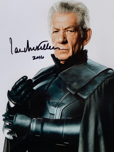 Ian mckellen magneto signed - "magneto",