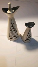 Vintage Hornsea Pepper Shaker And Oil/ Vinegar Jug 1960s