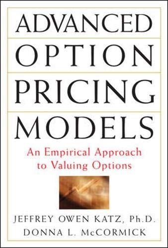 Advanced option pricing models - advanced,