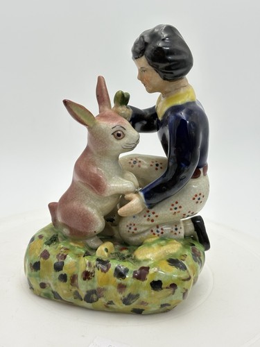 Victorian staffordshire figure - victorian,