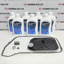 GENUINE AUDI A8 8 SPEED 0BK 8HP55 AUTOMATIC GEARBOX GASKET FILTER OIL 7L KIT