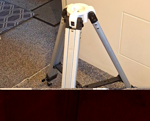 Aluminium telescope tripod - aluminium,