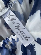 Stunning Wolf & Whistle Blue Bikini 12/14