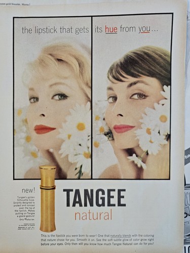 1958 tangee lipstick golden - 1958,