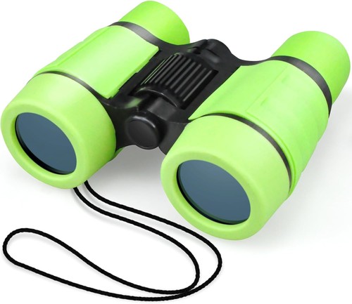 Toy binoculars green - binoculars, kids