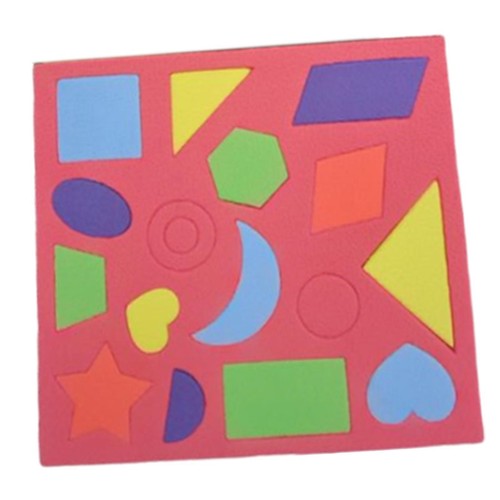 Geometric puzzle play mat eva - mat,